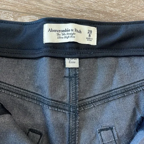 Abercrombie leather pants - Picture 4 of 7